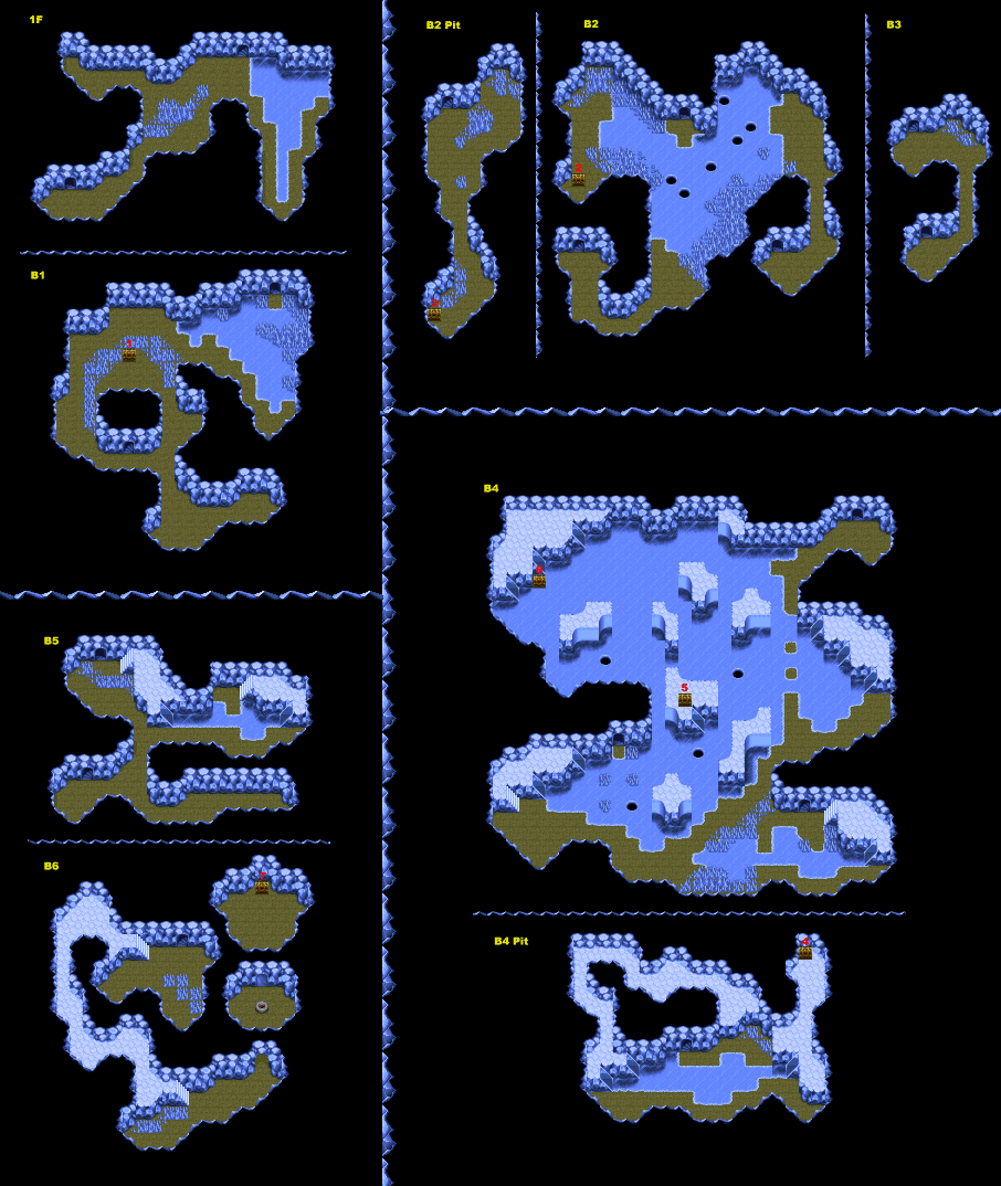 Ff1 Ice Cavern Map.