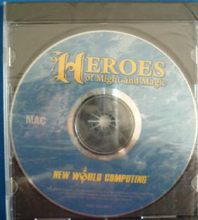A Typical Heroes of Might and Magic CD
