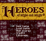 Heroes of Might and Magic GBC Edition