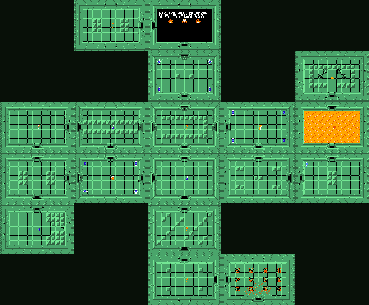 legend of zelda dungeon minecraft map